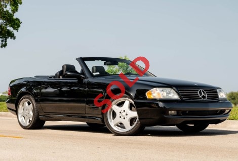 20k-Mile 2001 Mercedes-Benz SL500