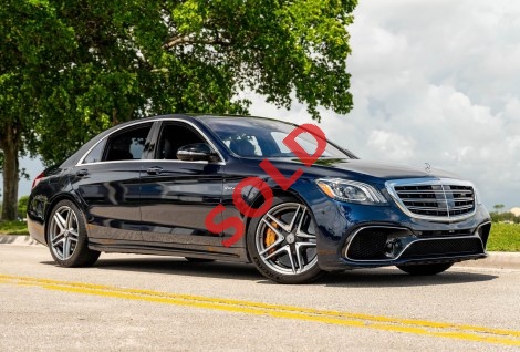 22k-Mile 2020 Mercedes-AMG S65 Sedan