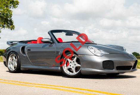 6k-Mile 2002 Porsche 911 Carrera 4 Cabriolet Gemballa GTR 500 6-Speed