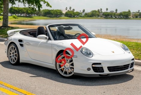 14k-Mile 2008 Porsche 911 Turbo Cabriolet