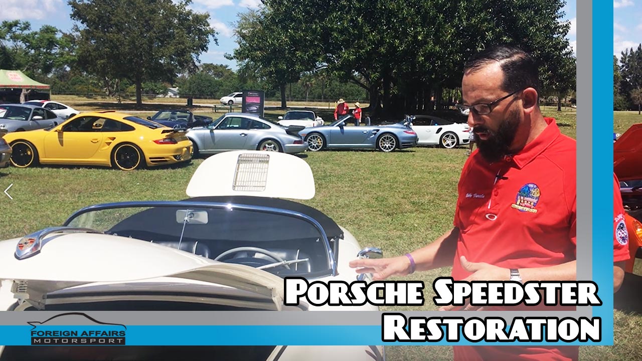 Porsche restoration