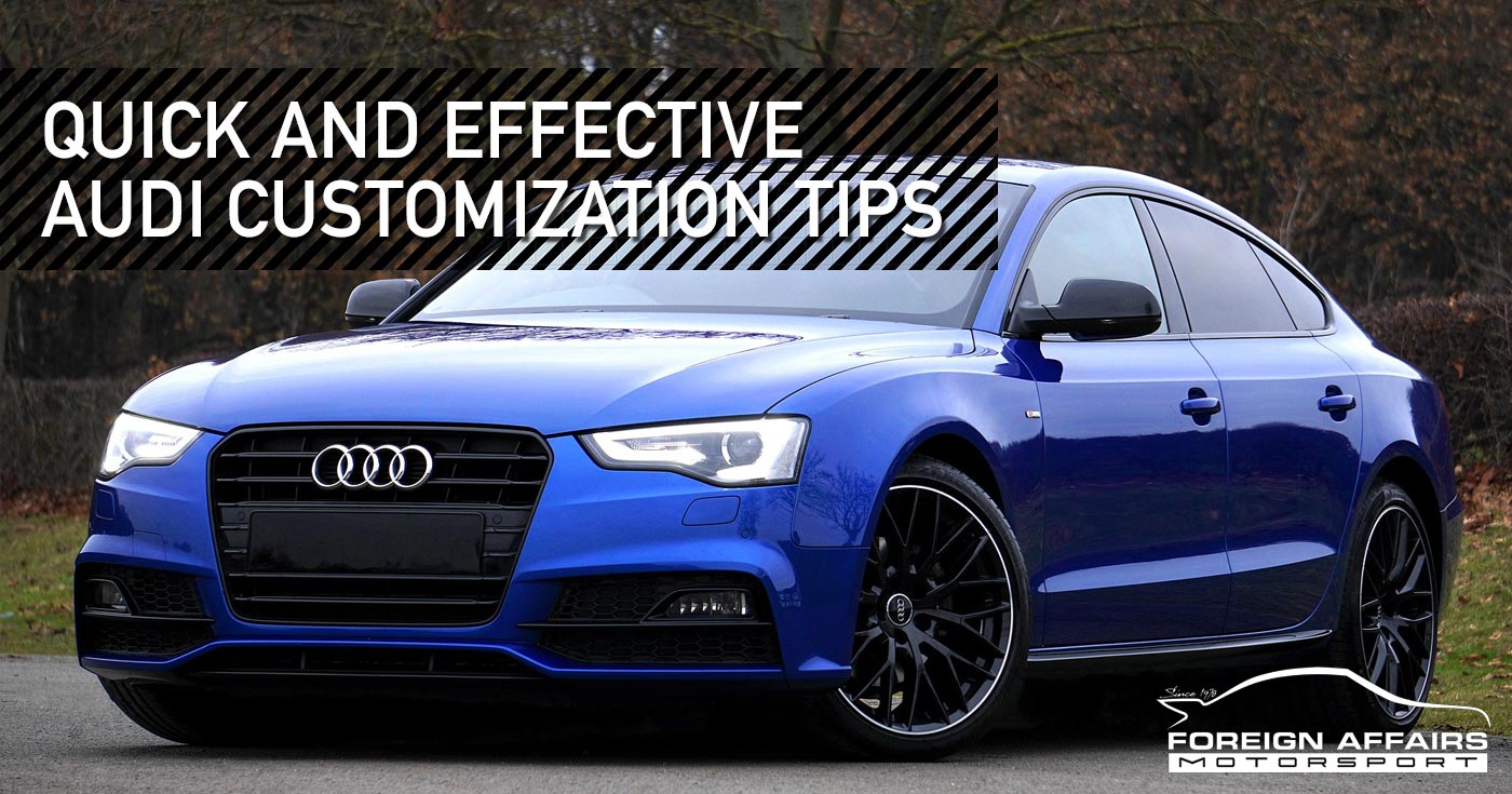 Audi customization