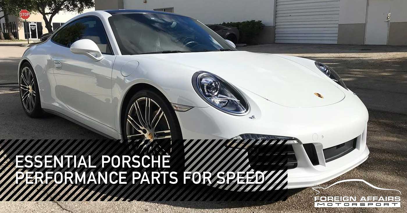 porsche performance parts