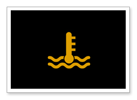 coolant symbol on reservoir