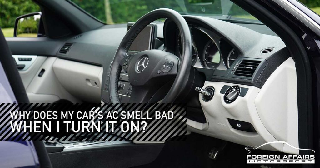 Car's AC Smell Bad