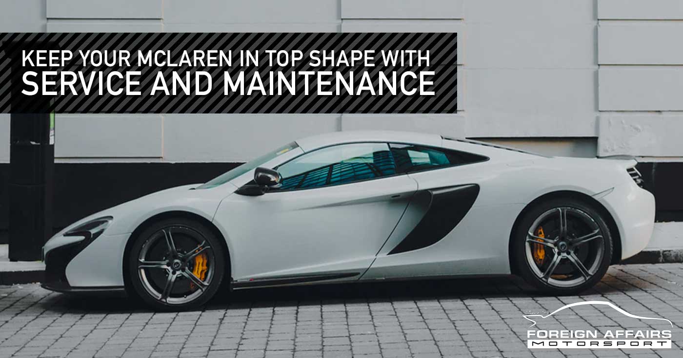 McLaren Service And Maintenance