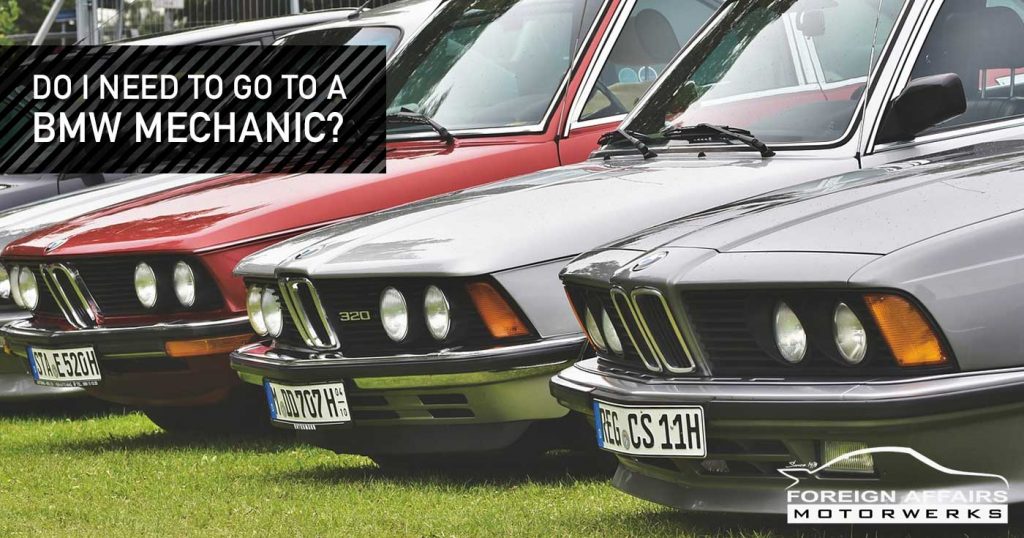 Why Heading To A BMW Mechanic Is No Different From Your Dealership