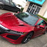Candy Apple Red Acura NSX