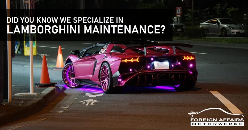Lamborghini Maintenance
