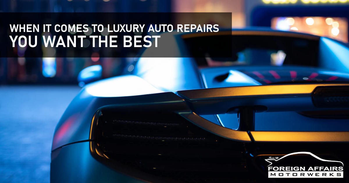 luxury auto repairs
