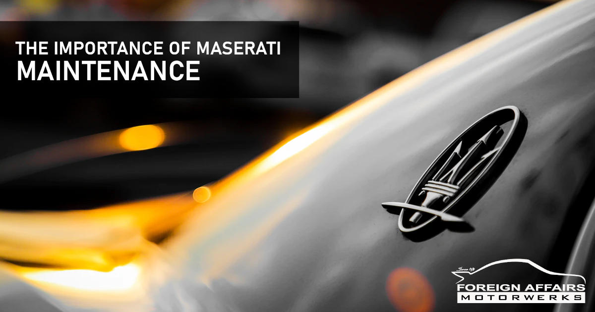 Maserati Maintenance