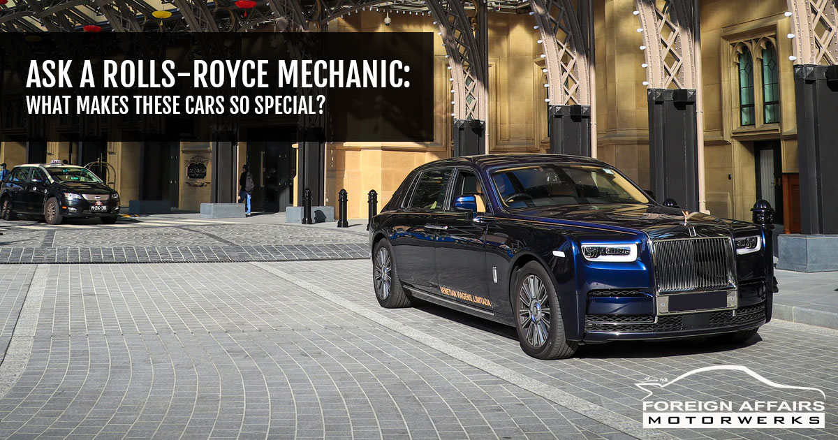 RollsRoyce Mechanic On What Makes These Cars So Special