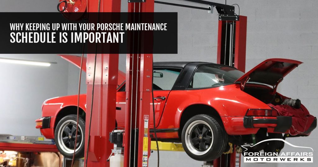 Porsche maintenance schedule