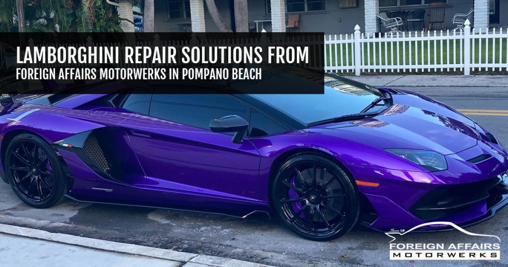 lamborghini repair