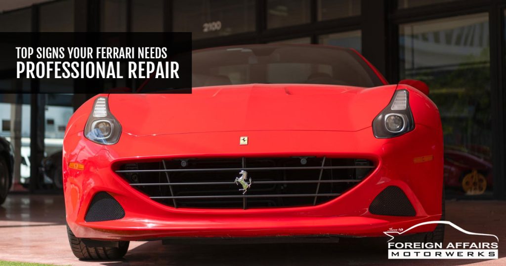 ferrari repair