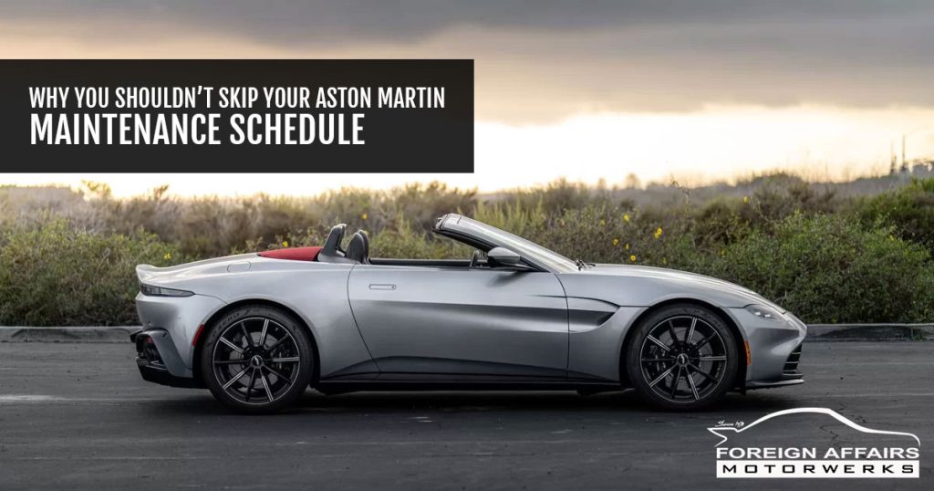 aston martin maintenance