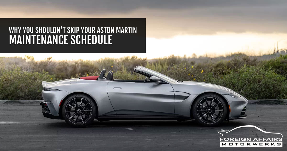 aston martin maintenance