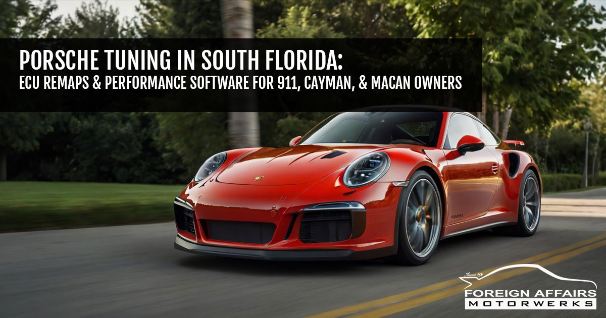 porsche tuning